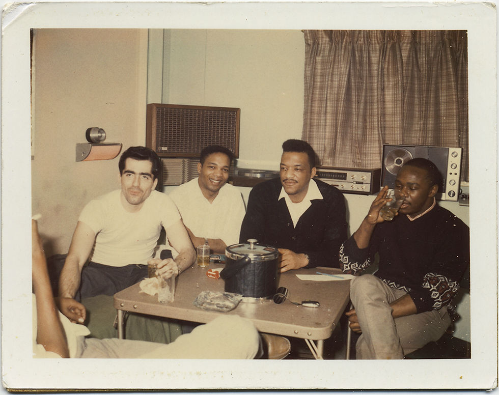 Thumbnail: POLAROID COOL JAZZ? MUSICIANS? CHILL DRINK w AUDIO EQUIPMENT GREAT CAPTION