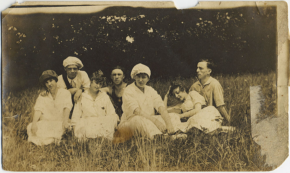 VERY UNUSUAL GROUP lies in GRASS--GREAT GROUP!