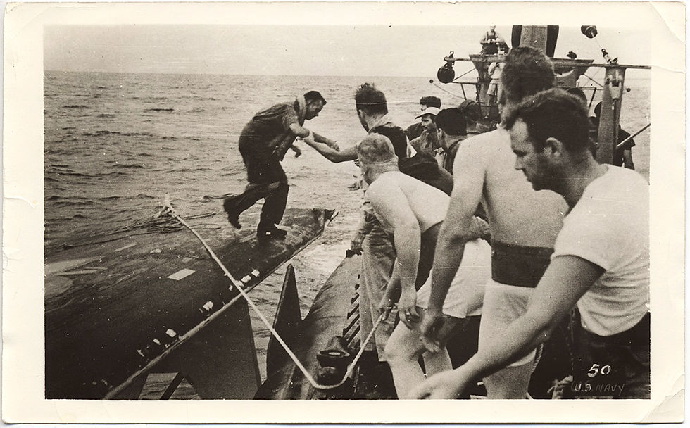 Thumbnail: RARE US NAVY SUB? SHIP? RESCUES SHIPWRECK? DOWNED PLANE? SURVIVOR