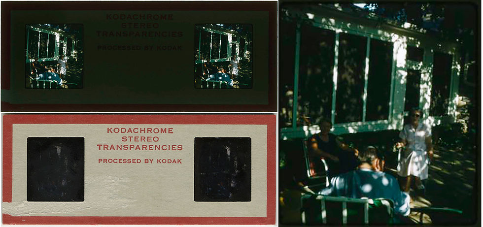 Thumbnail: 6 VINTAGE REALIST STEREO 3D STEREOSCOPIC SLIDES PEOPLE PLACES THINGS