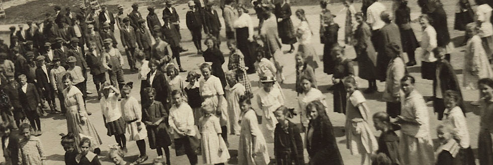 Thumbnail: CROWD GROUP of FACULTY GATHER for GROUP PHOTO