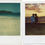 Thumbnail: POLAROID BEACH DIPTYCH WOMEN at SUNSET & PLAYING w KID on SAND