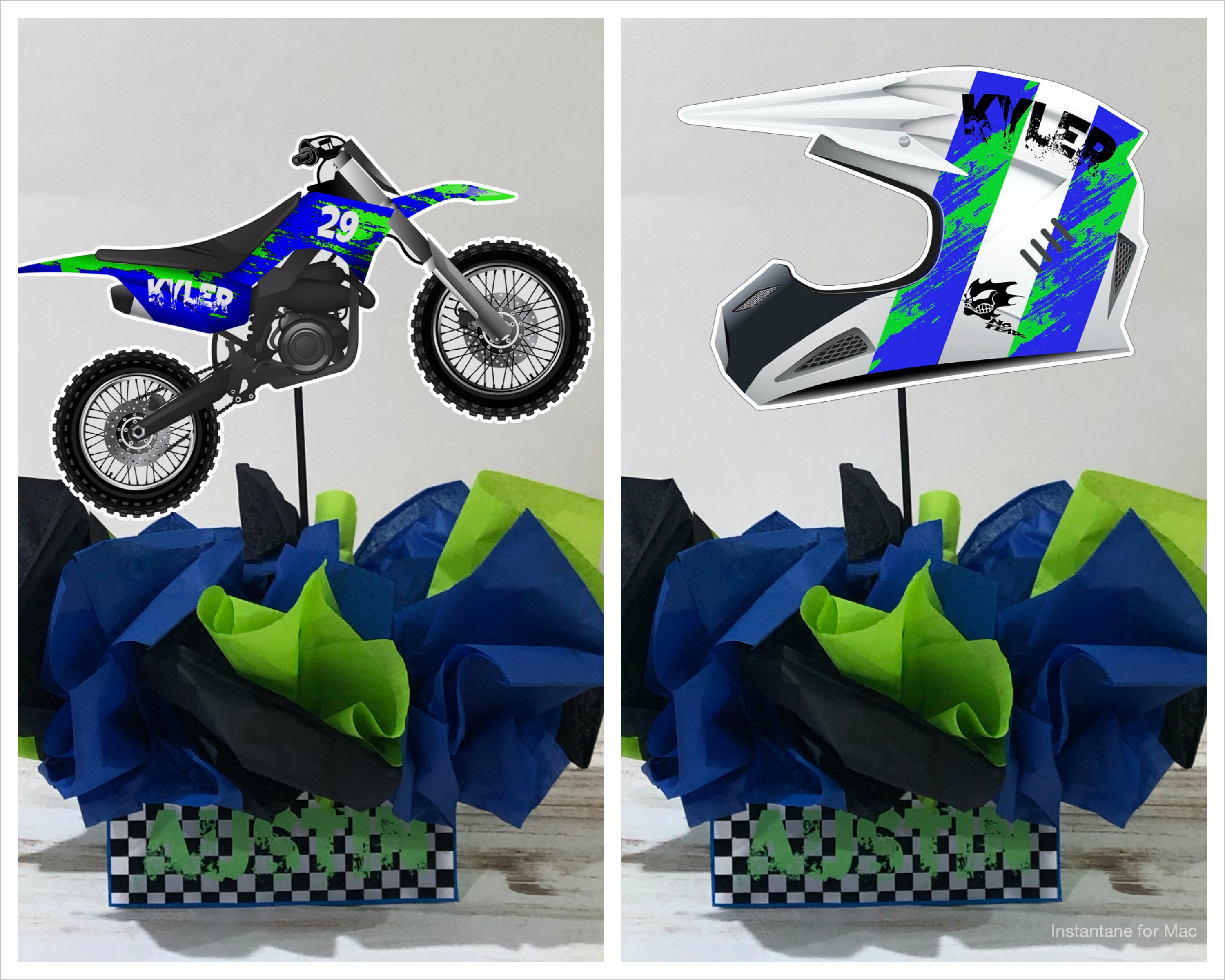 Motocross Party Centerpieces Decorations Birthday Party Dirt Bike Motorcycle Diycelebrationkits Motocross Party Centerpieces Decorations Birthday Party Dirt Bike Motorcycle Diycelebrationkits