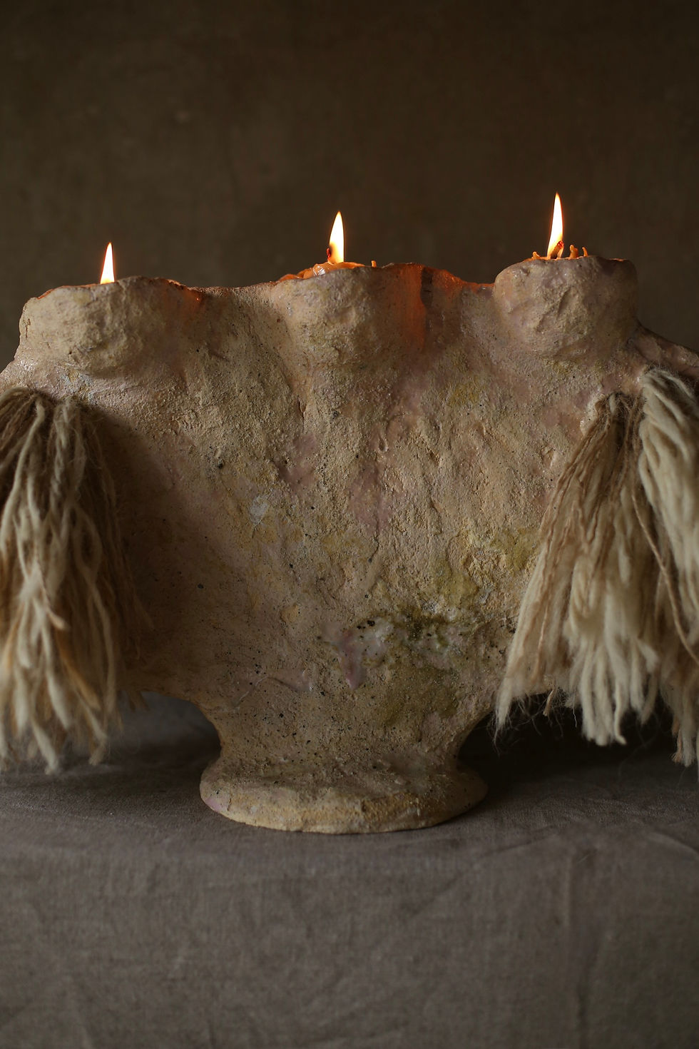 Thumbnail: “Vechornytsia” Candleholder Unique Ritual Art Object