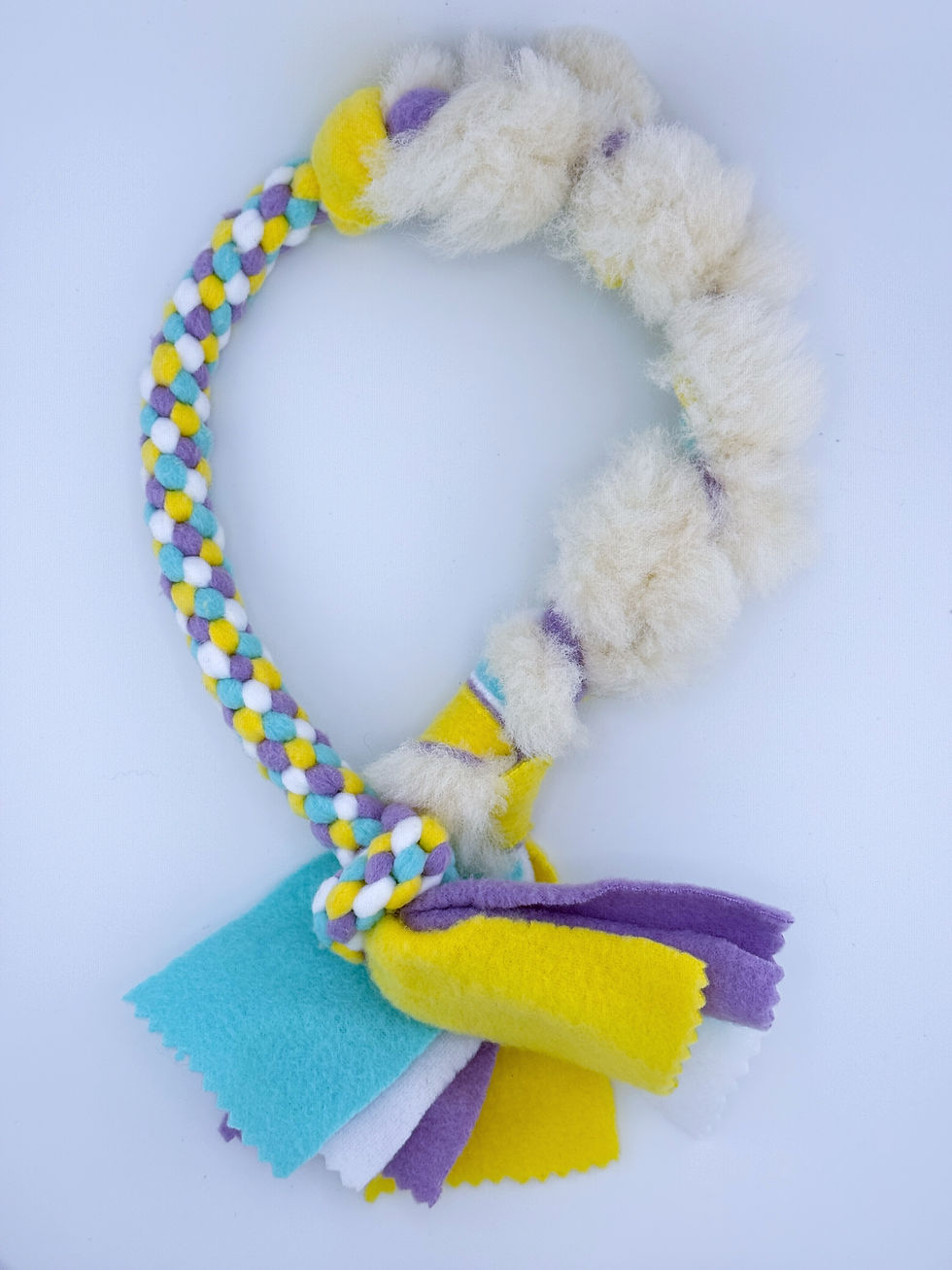 Thumbnail: Mali’s Training Tug Toys – Sheepskin
