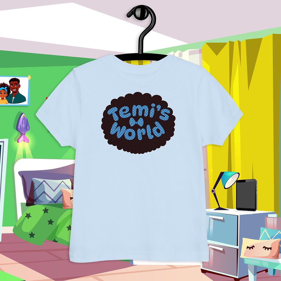 Thumbnail: Temi’s World Logo Kids T-Shirt