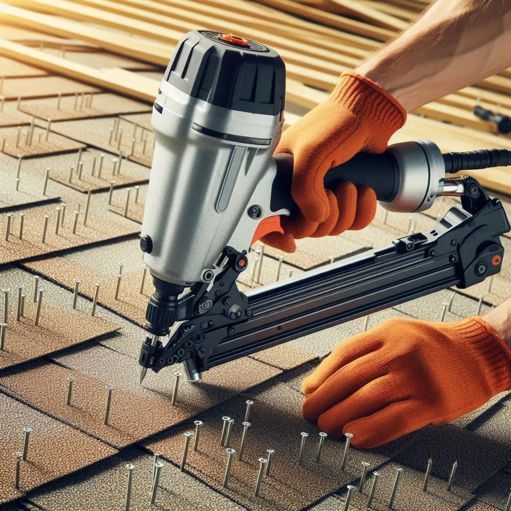 The Benefits of Using a Roofing Nail Gun