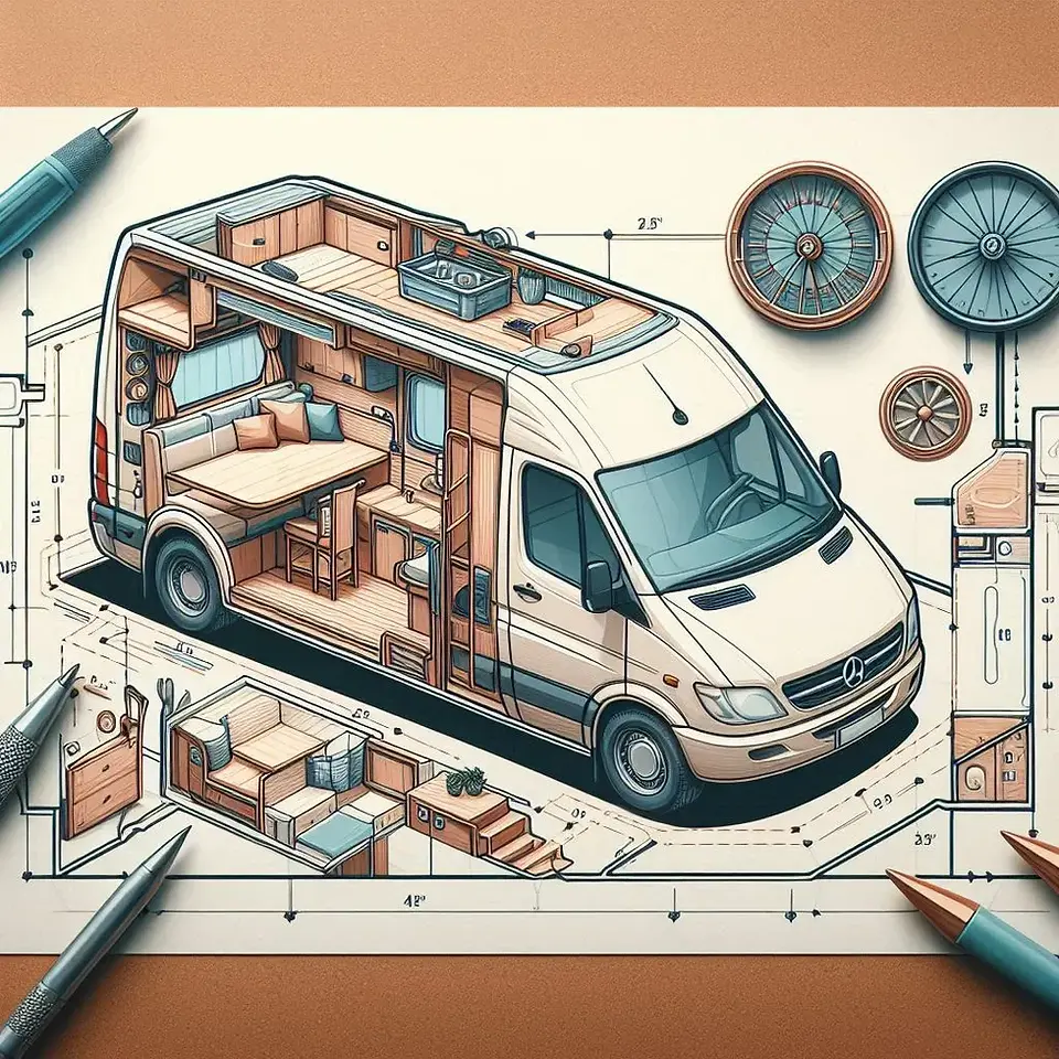 2004 dodge sprinter 2500 140wb high roof camper van layout guide