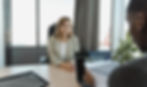 a neurodivergent woman doing a job interview