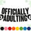 Thumbnail: Officially Adulting 18th Birthday Banner | 15cm Letters