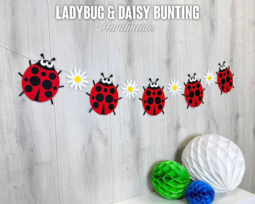 Thumbnail: Ladybird & Daisy Bunting | Custom Length