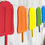 Thumbnail: Rainbow Ice Lolly Bunting | Custom Length & Colours