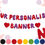 Thumbnail: Personalised Custom Funky Banner | 15cm Letters