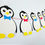 Thumbnail: Cute Penguin Bunting Banner Close Up
