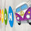 Thumbnail: Campervan & Surfboard Bunting | Custom Name & Colours