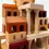 Thumbnail: Wooden block set that builds into a stylish italian ancient city villa