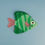 Miniature : Moonyfish Green Purse