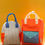 Thumbnail: Pencil Stripe Nautical Lunch bag