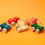 Miniature : Wooden Toy Car