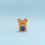 Thumbnail: Blue Glitter Mouse Bouncing Ball