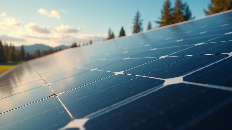 Close-up view of a solar-powered microgrid control panel