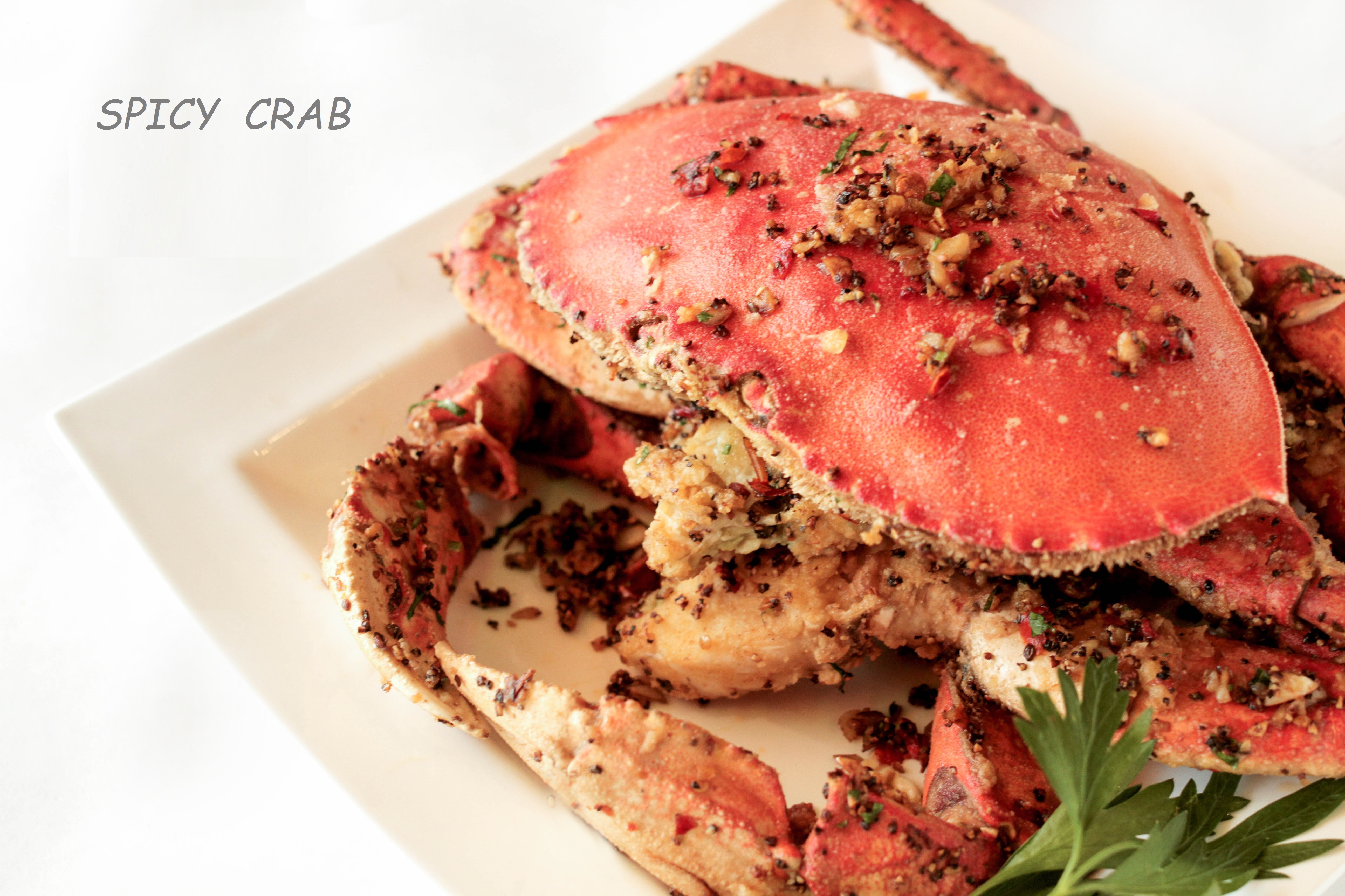 Flambe' Crab