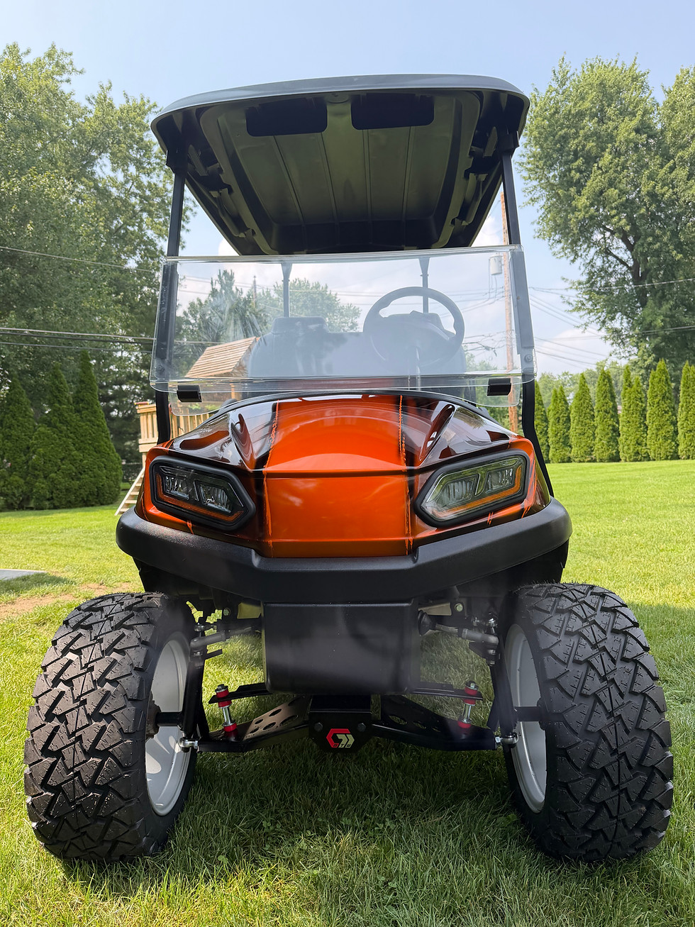 Thumbnail: 2022 Custom Lifted Electric Club Car Tempo 