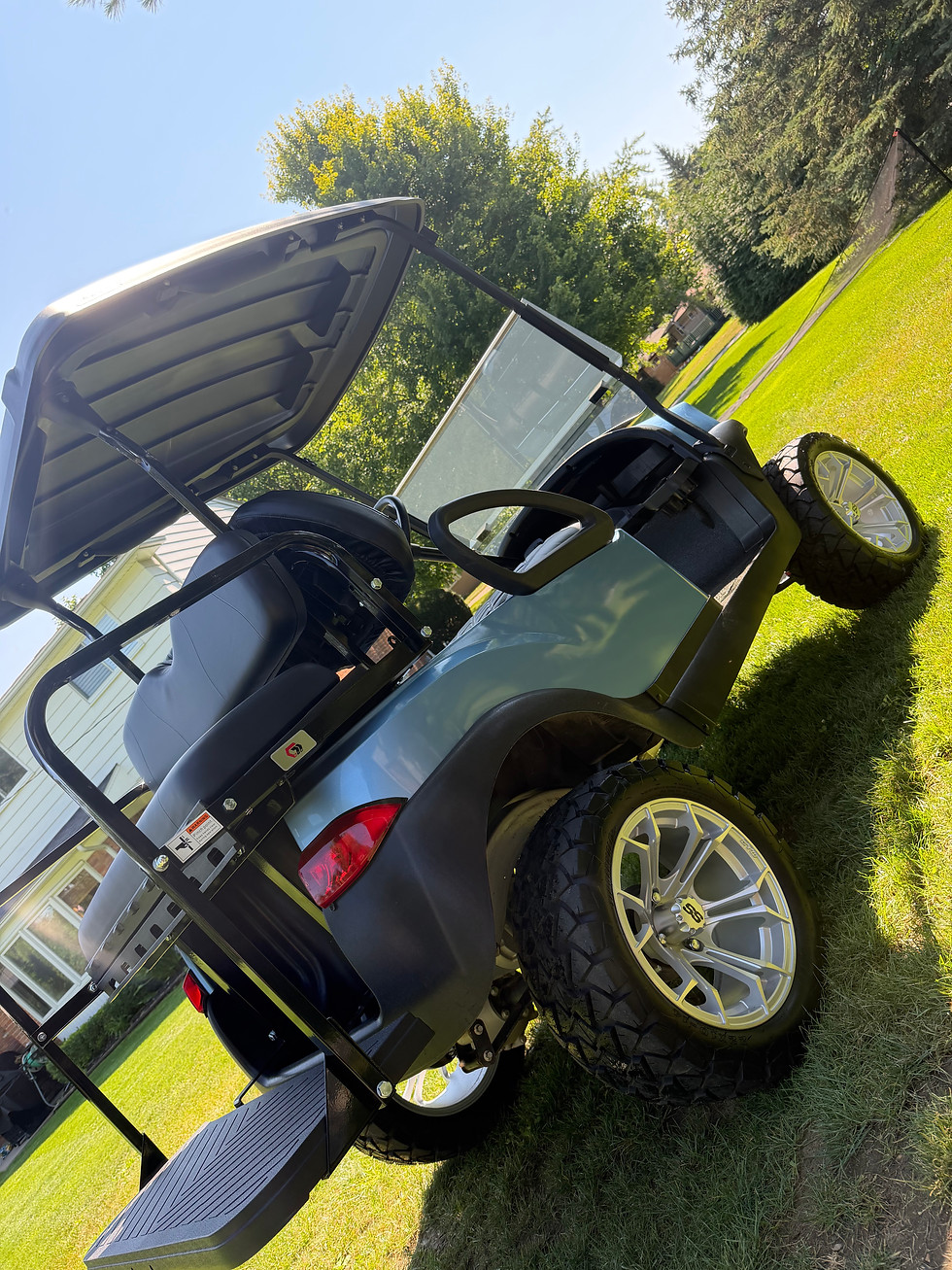 Thumbnail: 2022 Electric Lifted 48V Club Car Tempo