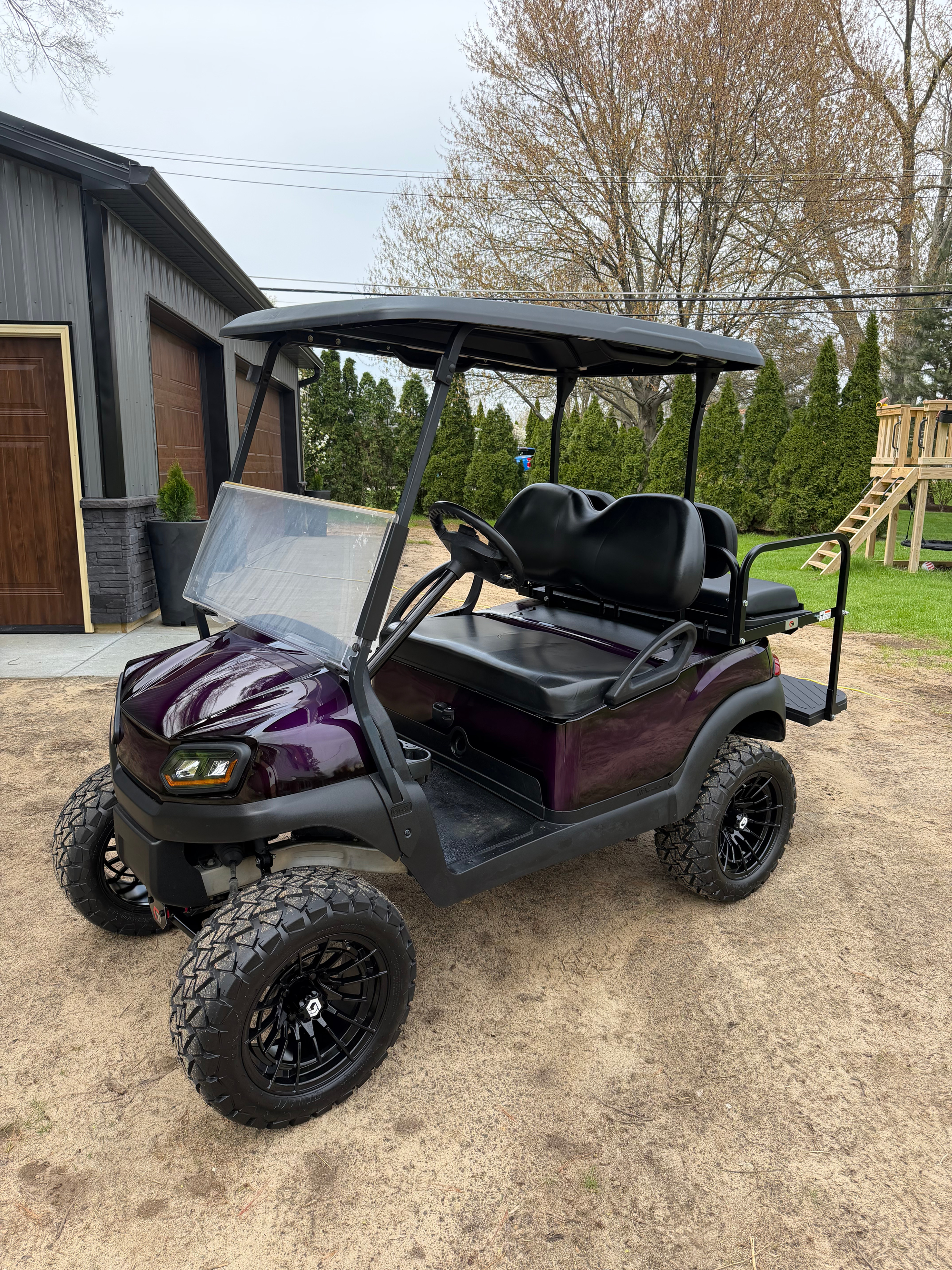 2018 Electric Lifted 48v Club Car Tempo