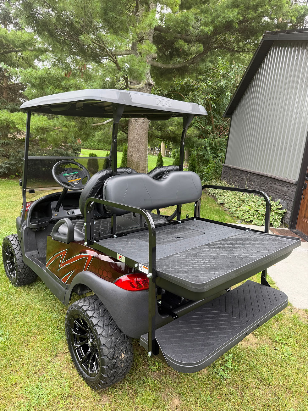 Thumbnail: 2021 Custom Electric Lifted 48V Club Car Tempo