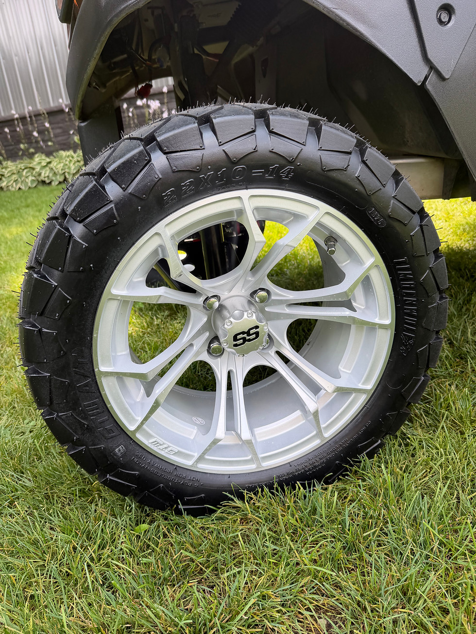 Thumbnail: 2022 Custom Lifted Electric Club Car Tempo 