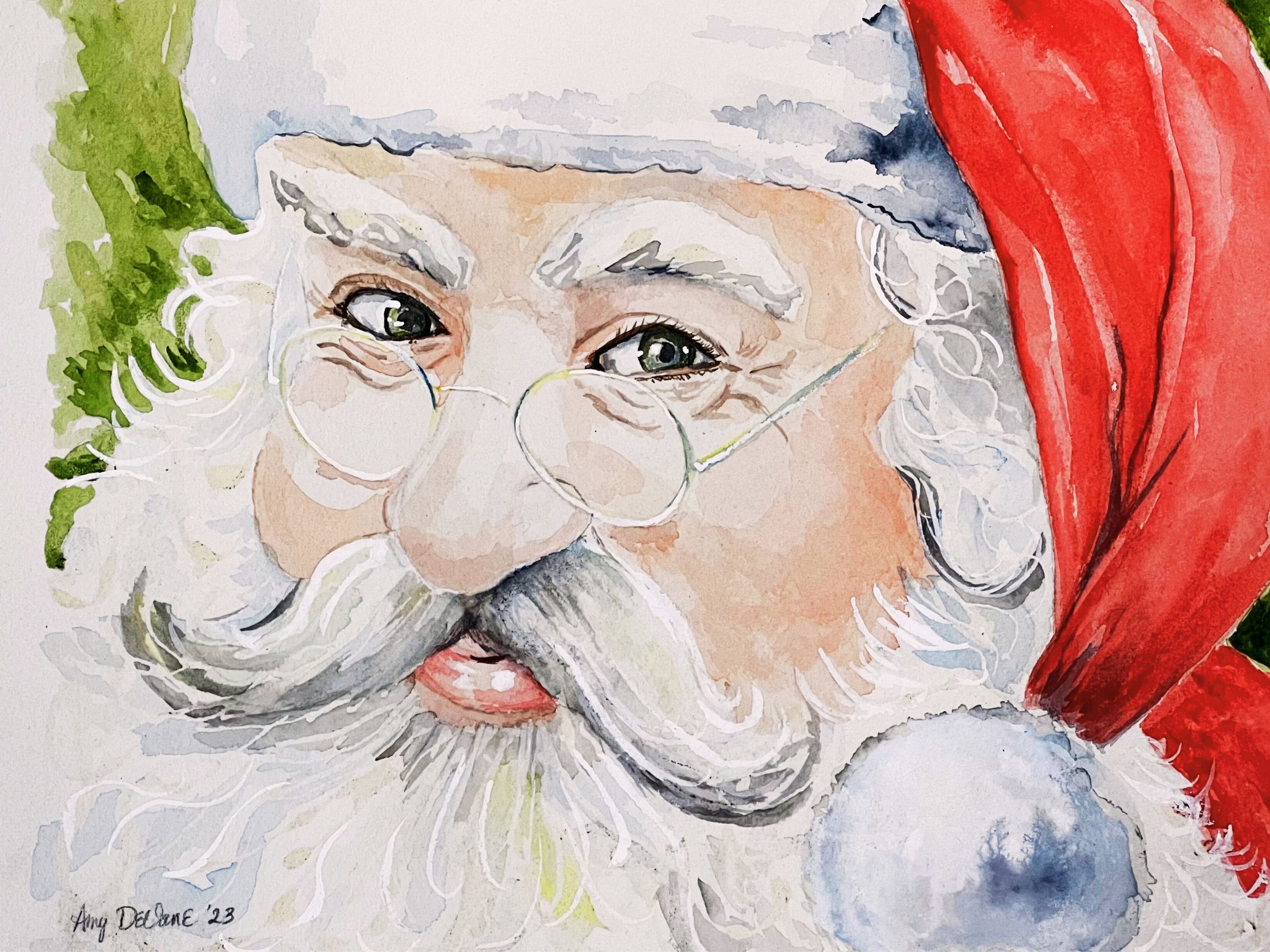 PRINT: Santa