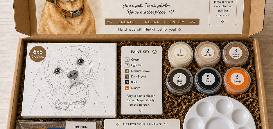 Custom Pet Portrait Kit