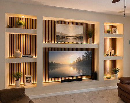 Living room renovation