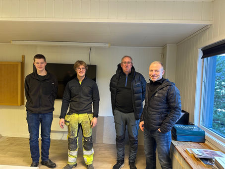 Vi gratulerer Henrik og Petter med bestått fagprøve!