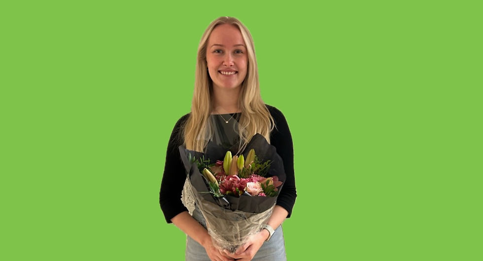 Vi gratulerer Kine Lervåg med bestått fagprøve!