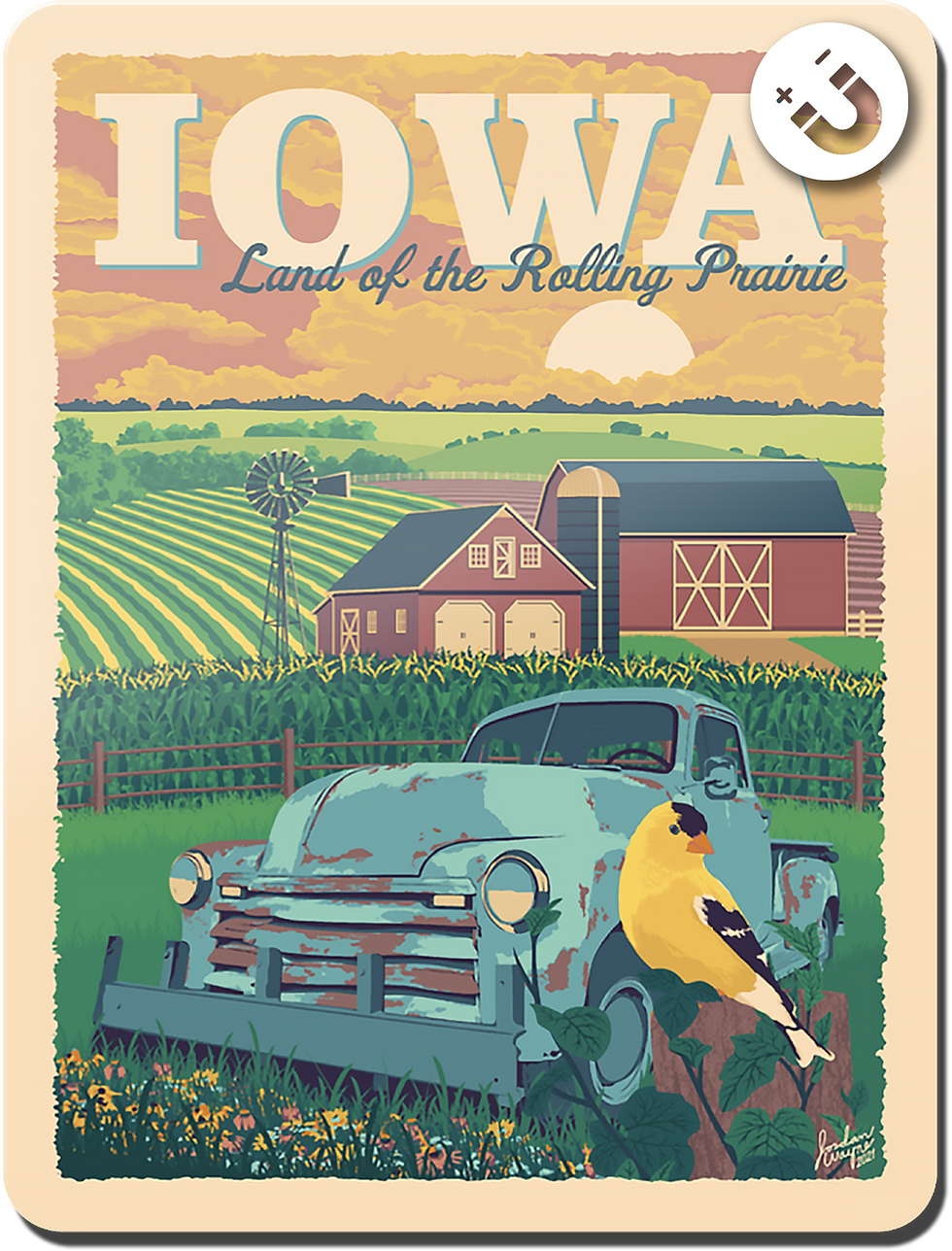 Thumbnail: Iowa Sunset - Magnet