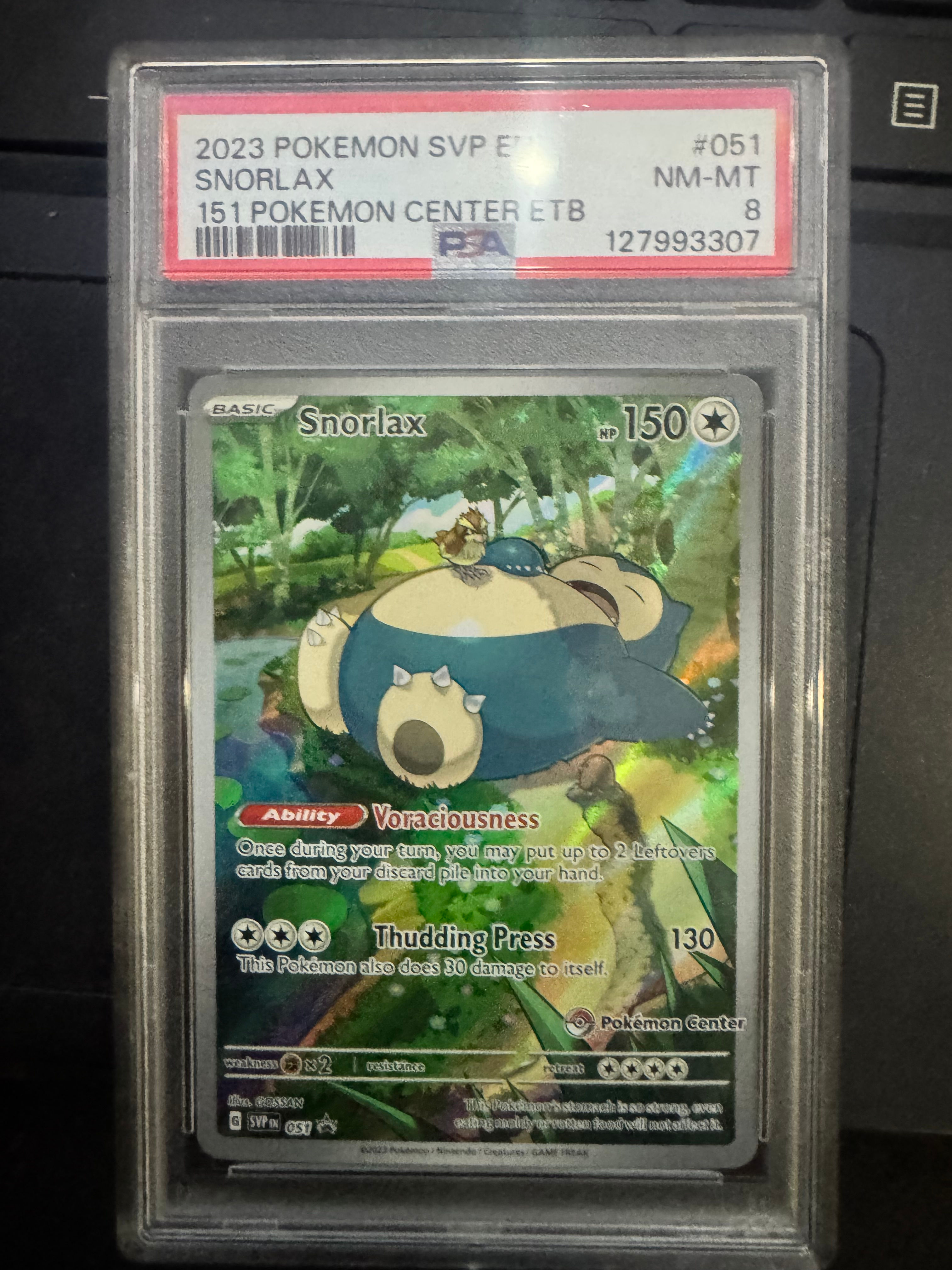 2023 Pokemon SVP EN SNORLAX #51 NM-MT