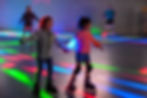 Kids Rollerskating at the launch party of Rollerrama