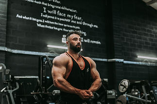 Personal branding photographs for a male online fitness coach