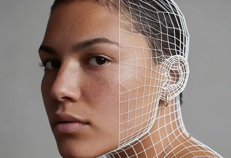 Custom-Made AI Fashion Model Faces and Aesthetic from The Fashion Guild Service