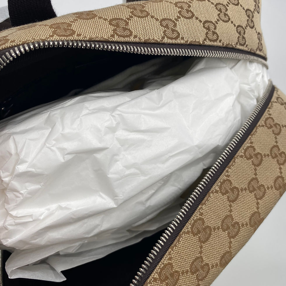 Thumbnail: [GUCCI] Canvas Rucksack Backpack