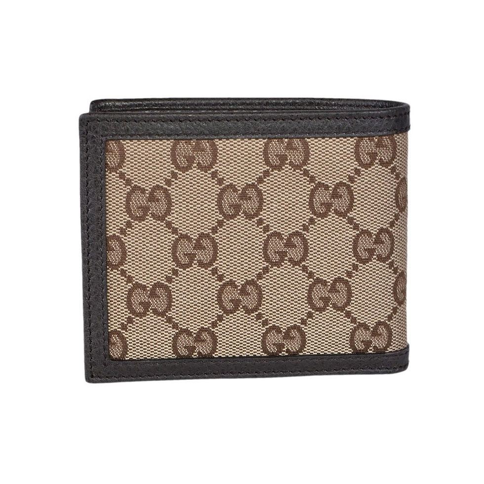 Thumbnail: [GUCCI] Men's Microguccissima Canvas Bifold Wallet