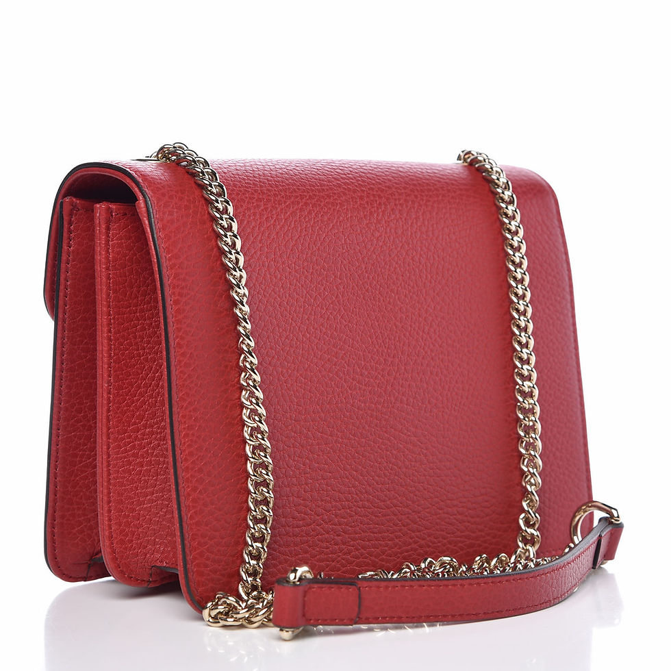 Thumbnail: [GUCCI] Interlocking GG Leather Crossbody Bag