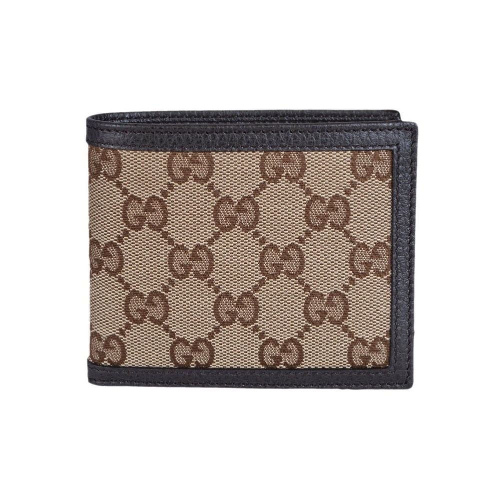 [GUCCI] Men's Microguccissima Canvas Bifold Wallet