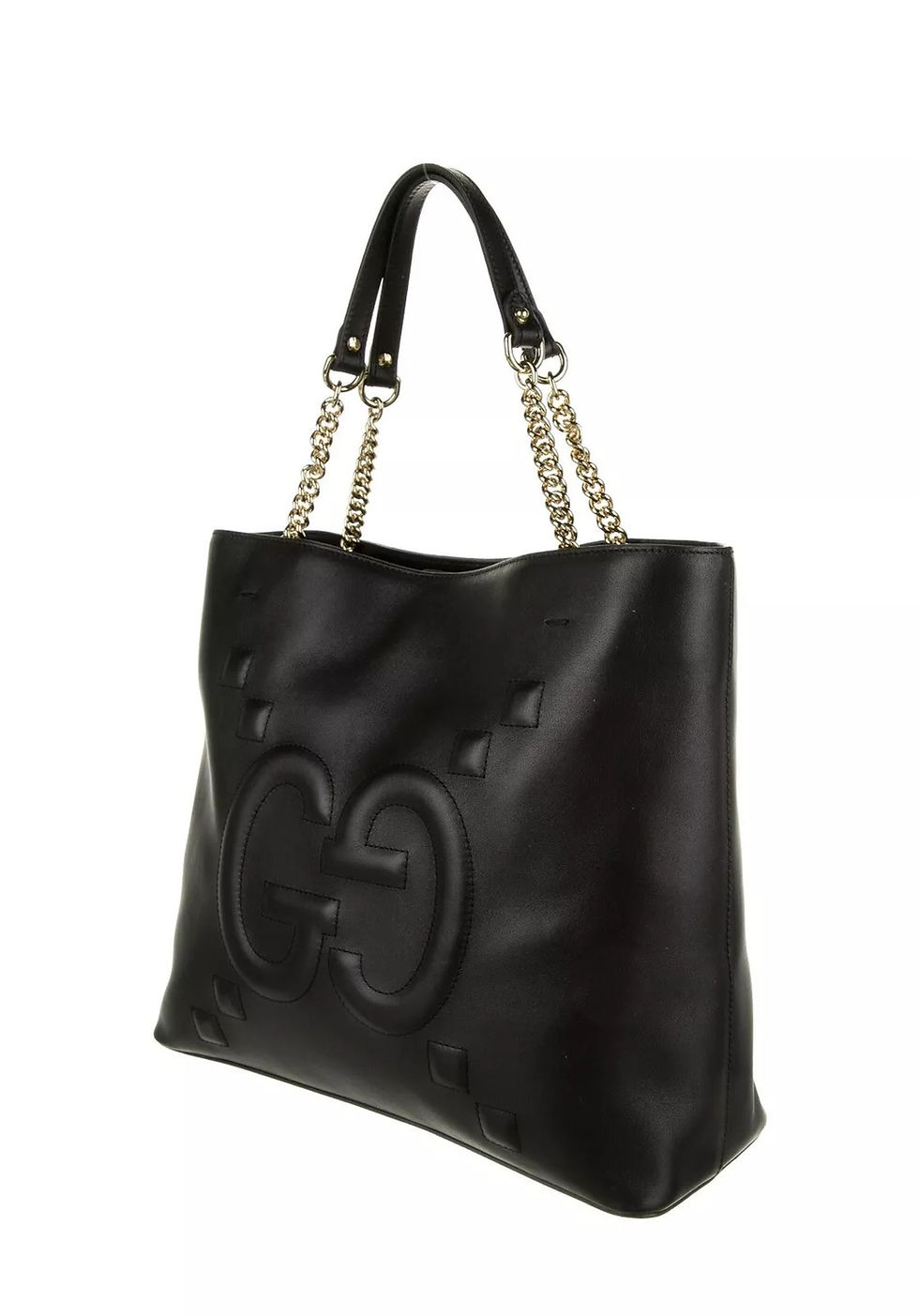 Thumbnail: [GUCCI] Apollo Embossed Tote (Black)