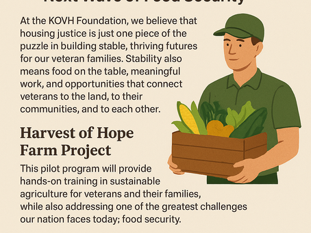 🌾 Planting Hope: How Veterans Can Lead the Next Wave of Food Security