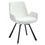 Thumbnail: Signy Swivel Dining Chair, set of 2, in Ivory and Black