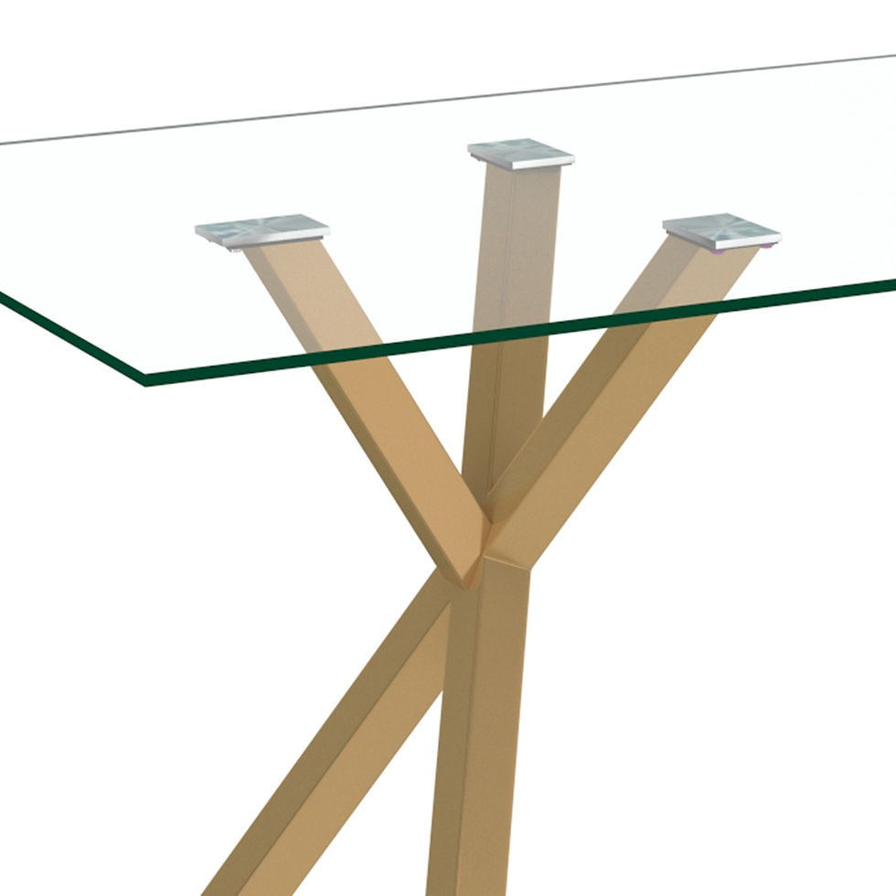Thumbnail: STARK GL_ANTOINE LG-7PC DINING SET
