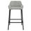 Thumbnail: Baily 26" Counter Stool, set of 2, in Grey and Black